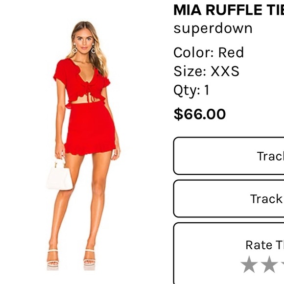 superdown | Dresses | Mia Ruffle Tie 